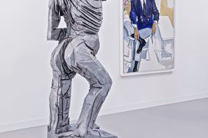 Thomas Houseago and Alice Neel, <a href='/art-galleries/xavier-hufkens/' target='_blank'>Xavier Hufkens</a>, Frieze London (3–6 October 2019). Courtesy Ocula. Photo: Charles Roussel.